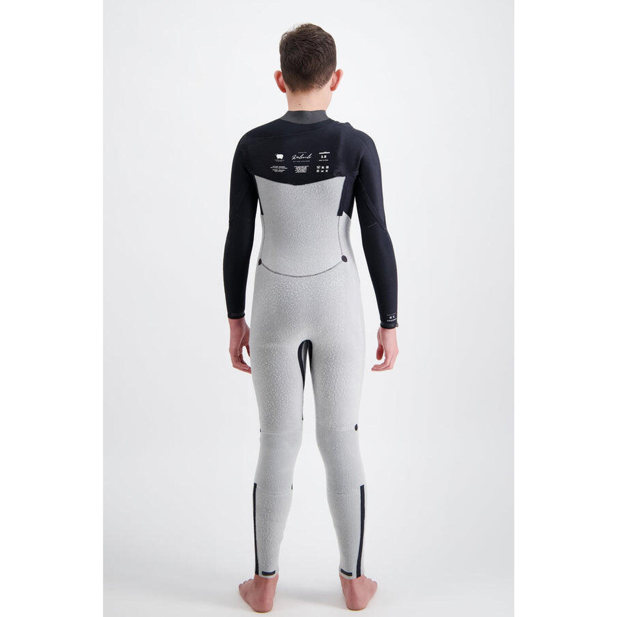 Traje Neopreno 4 3mm Chestzip T rmico Surf Aguas Frias Ni o