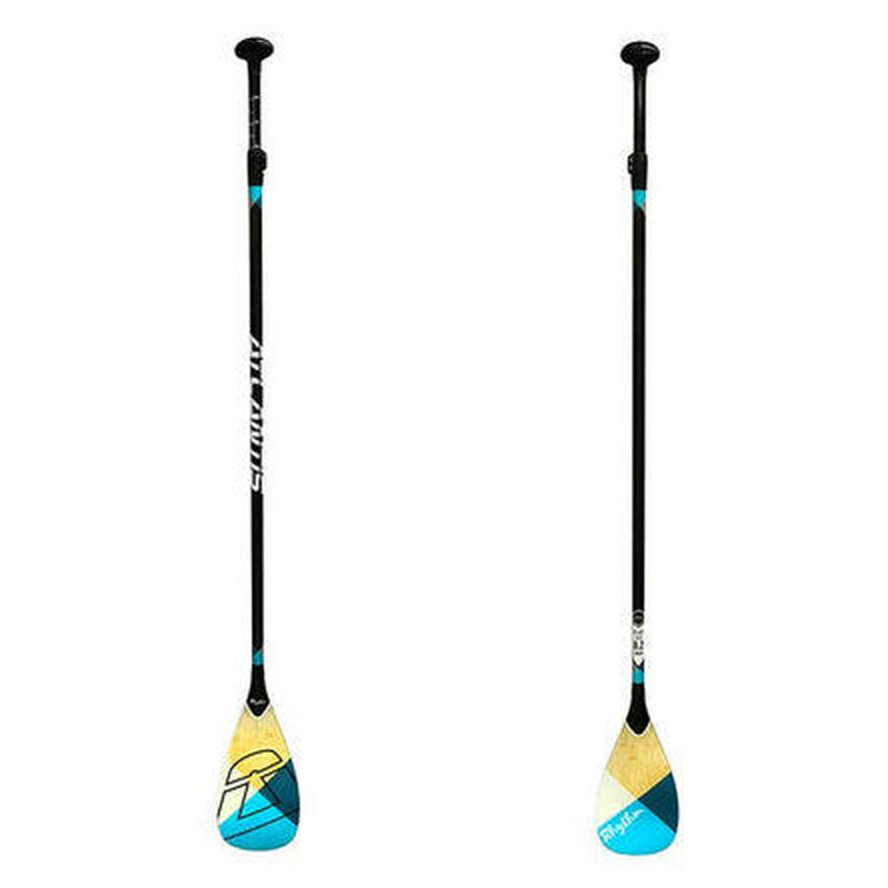 Pagaie réglable Paddle Surf Carbone Rhythm Bamboo