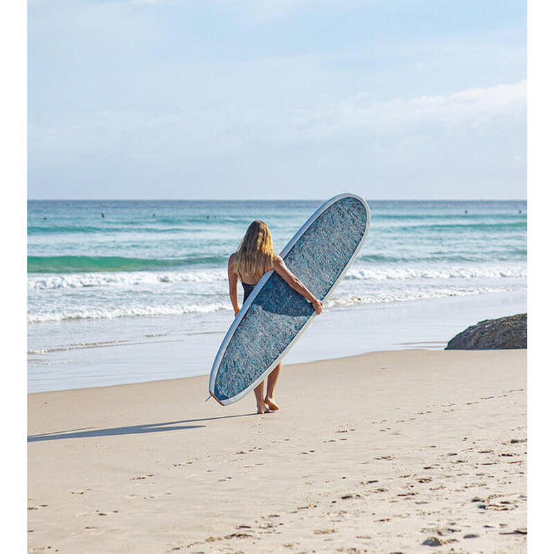 Tabla Surf Longboard AQSS Vintage Log Teal 9´6