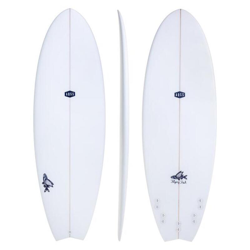 Tabla Surf Iniciación  AQSS Flying Fish Clearskin 5'8