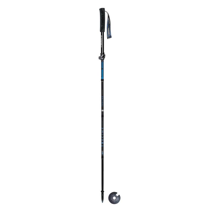 Trecime Carbon Adjustable Trail Running Pole (110-130cm) - Black