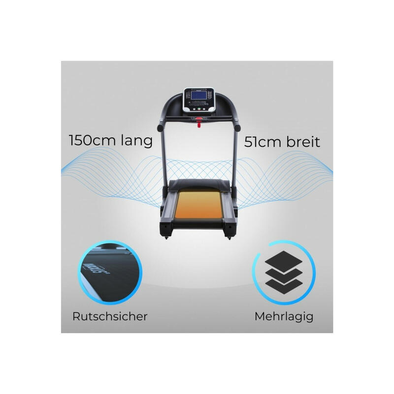 MAXXUS Loopband 8.1 - Inklapbaar - Belastbaar tot 140 kg