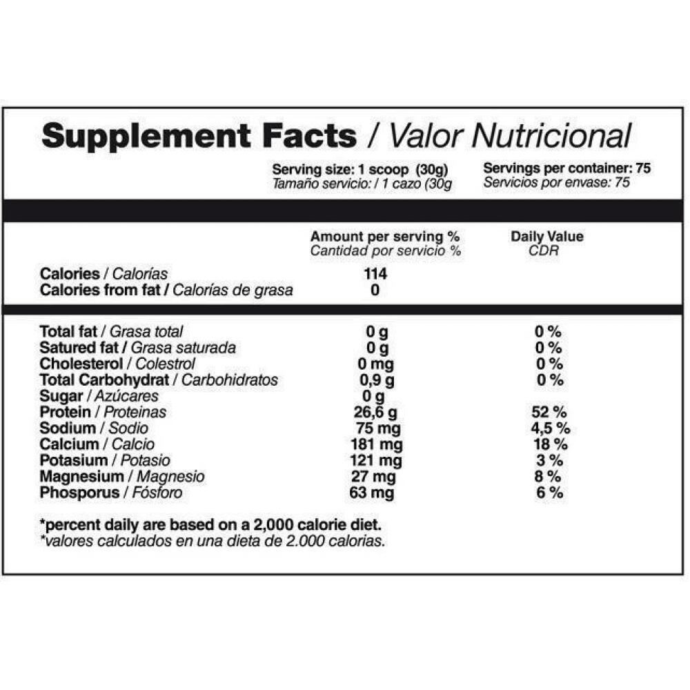 Proteina Zero Protein Isolate 910 Gr Vainilla - Canela - Bigman 2/2