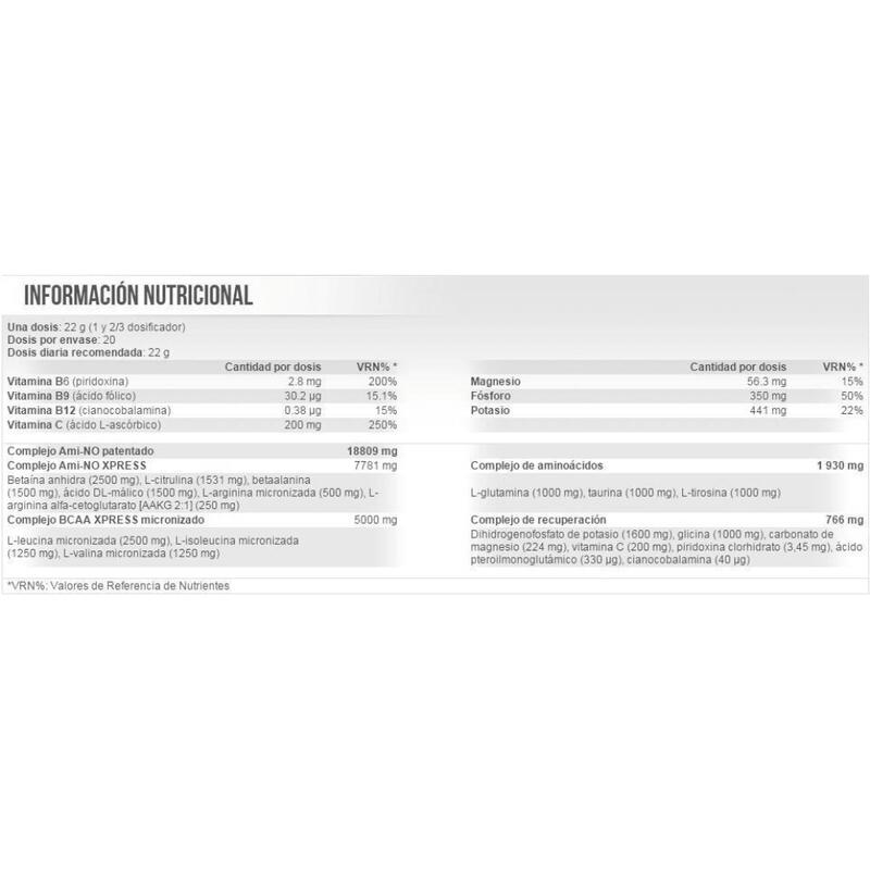 Aminoacidos Ami-NO Xpress 440 Gr Naranja - Scitec Nutrition | Decathlon