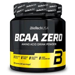 Aminoacidos Bcaa Zero 360 Gr Manzana - Biotech USA