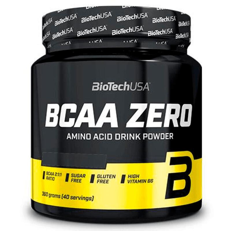 Aminoacidos Bcaa Zero 360 Gr Cola - Biotech USA