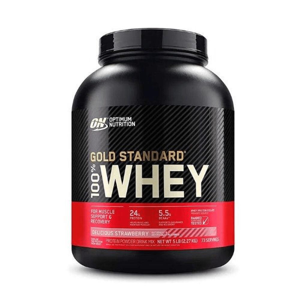 Optimum Nutrition 100% Whey Gold Standard (5lbs) Chocolate Mint - Eiweiße 1/3
