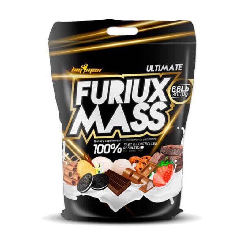 Ganador de masa Furiux Mass 3 Kg Fresa - Bigman