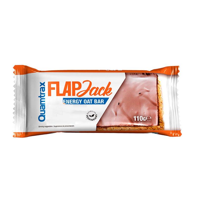 Barrita proteica Flap Jack 110 Gr 1 Ud Caramelo - Quamtrax