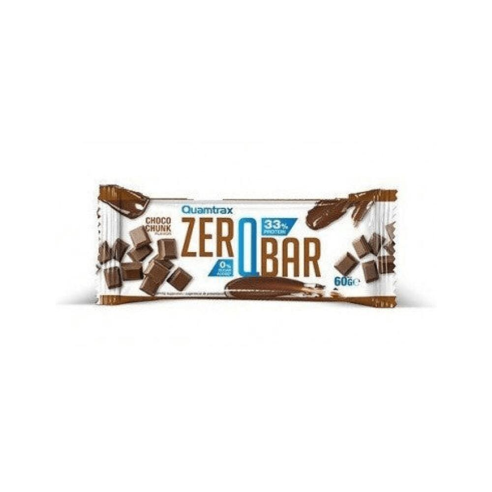 Quamtrax - Zero Qbar - 60g Chocolat De Quamtrax - Barre Protéinée - 60 G - Decathlon