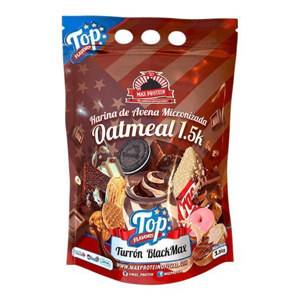 Max protein - oatmeal top flavors 1,5 kg - farinha de aveia com sabor