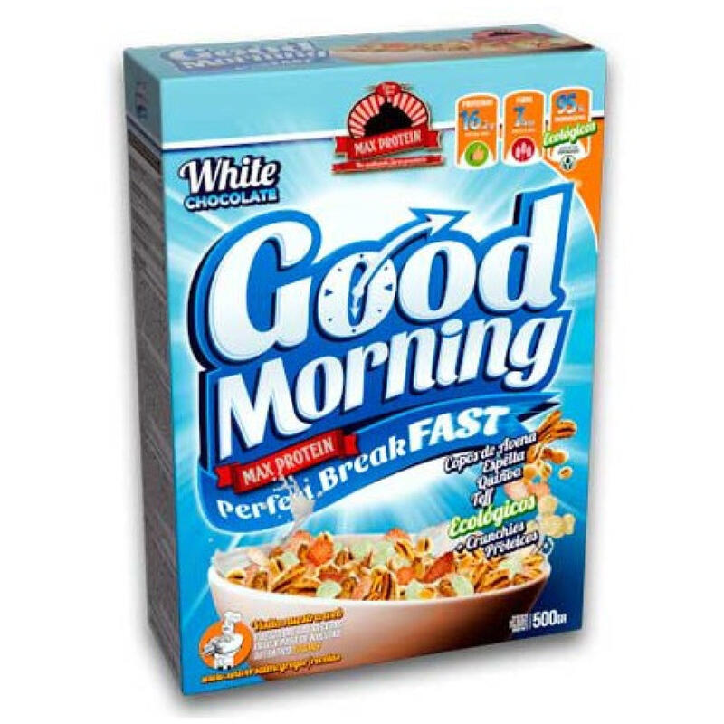 Harina Good Morning Perfect BreakFAST 500 Gr Chocolate Blanco - Max Protein