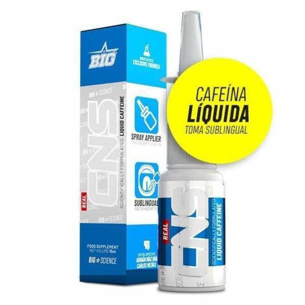 BIG Real cns liquid caffeine -15ml Maçã Verde da BIG