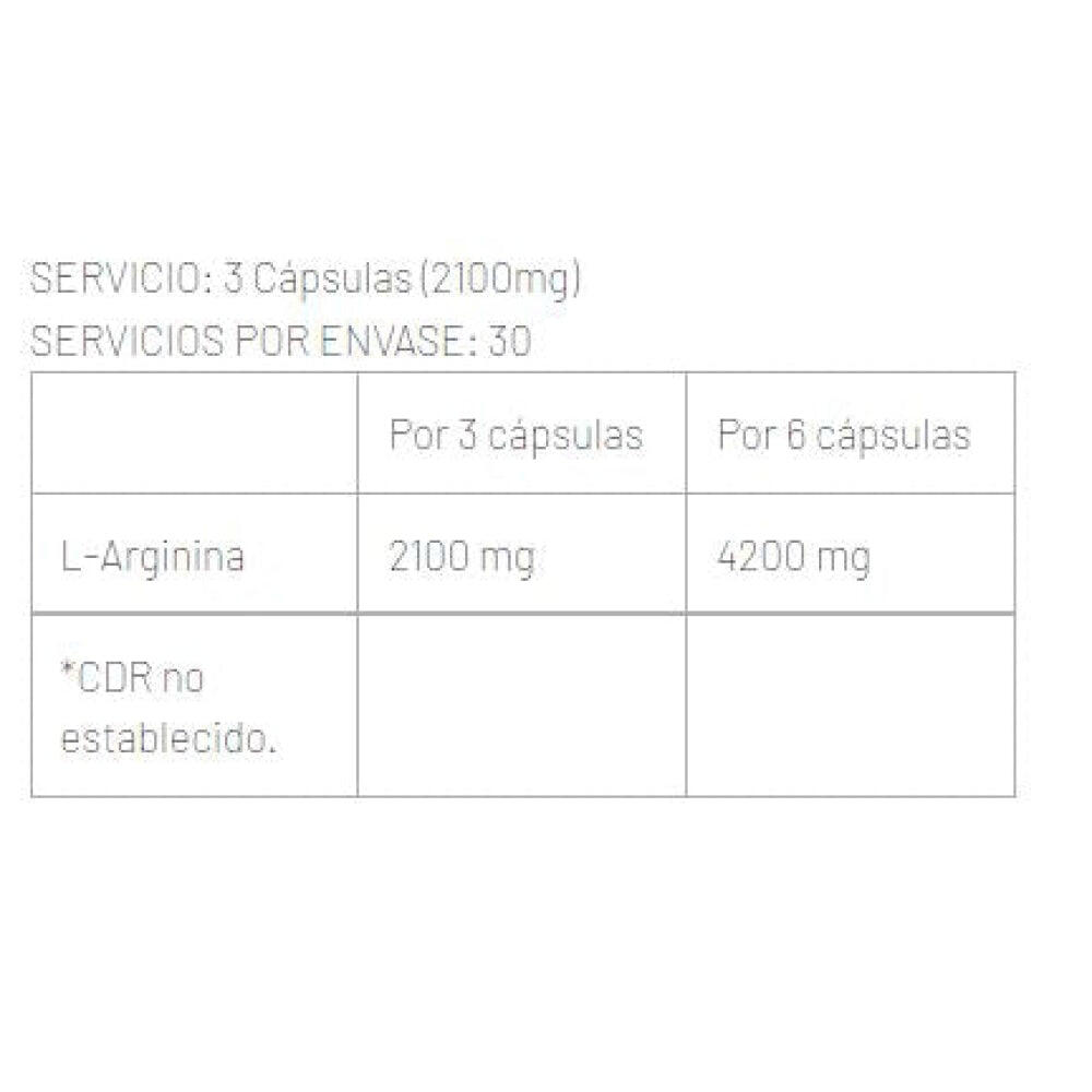 Pre-Entreno Pure Arginine 90 Caps  - Bigman 2/2
