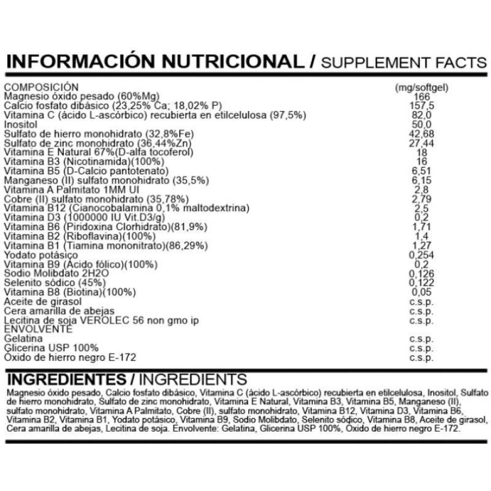 Vitaminas Multi-Vits 30 Caps  - Bigman 2/2