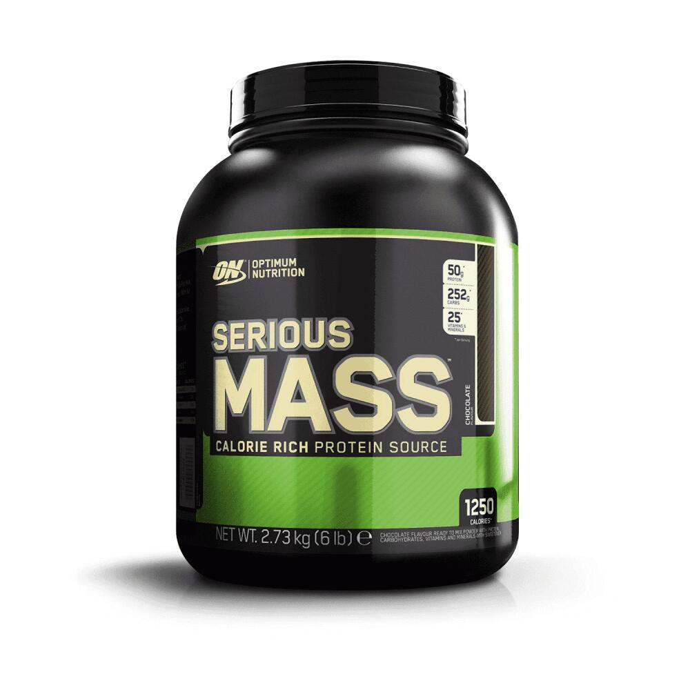 Mass Gainer Serious Mass 2,72 Kg Morango - Optimum Nutrition