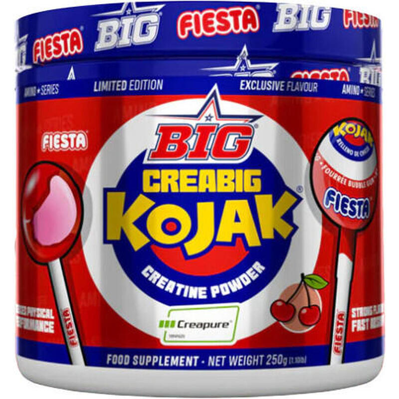 Creabig creapure® kojak limited edition - 250g Partido Kojak da BIG Exclusivo online                   2 cores disponíveis
 29,50€  Preço por quantidade 118,00€kg BIG Creabig creapure® kojak limited edition - 250g Partido Kojak da BIGVendido e expedido por: Masmusculo  