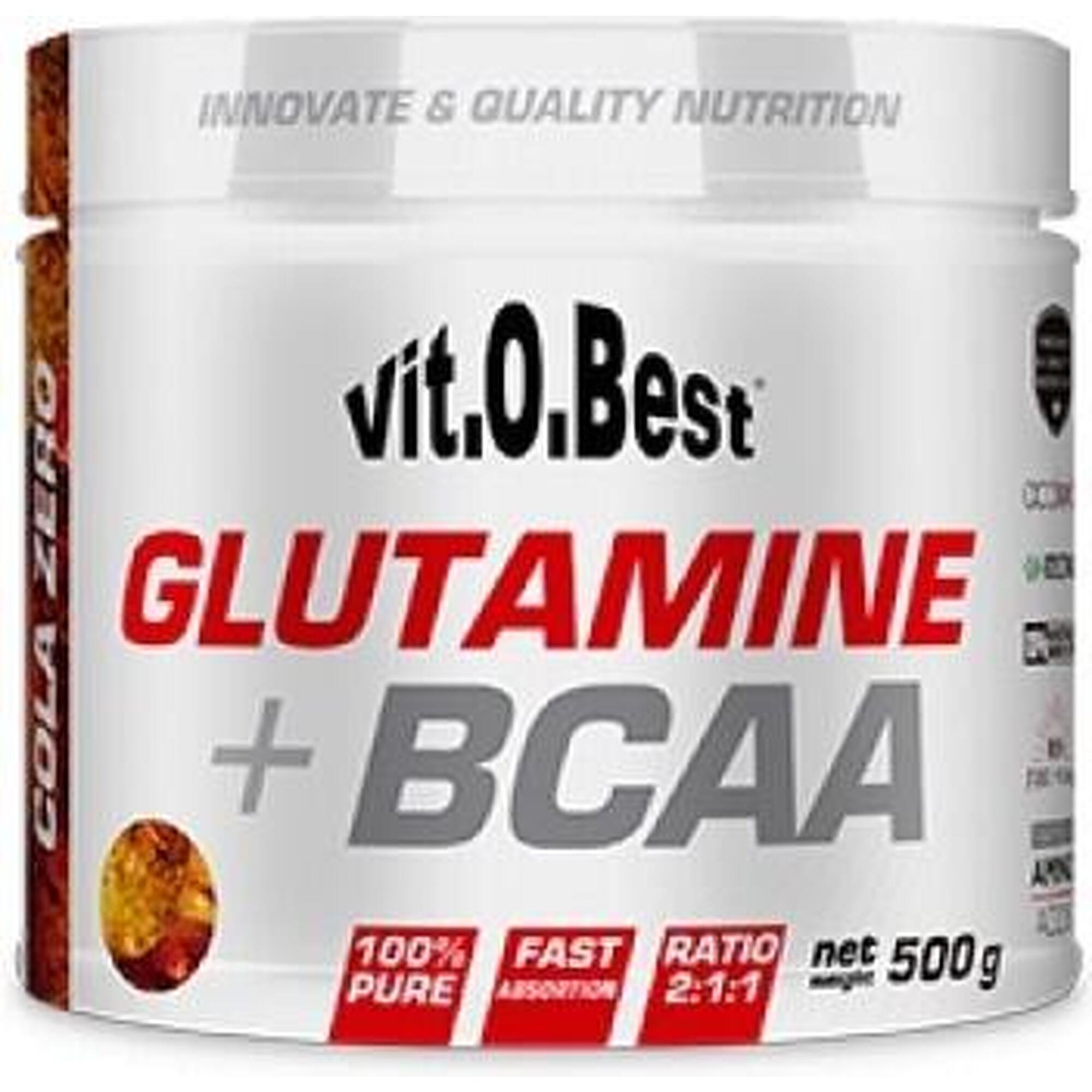 Glutamina + BCAA Complex - 500g Limão da VitoBest