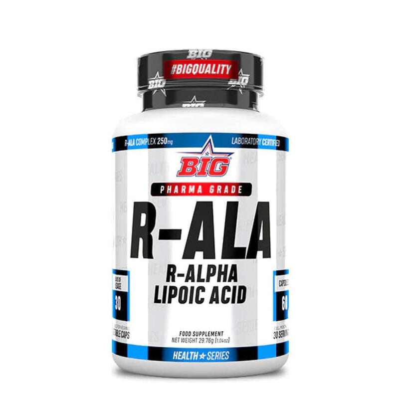 R-ala - 60 cápsulas de BIG Exclusivo Online      17,99€  Preço por quantidade 119,94€kg BIG R-ala - 60 cápsulas de BIGVendido e expedido por: FitnessZone    