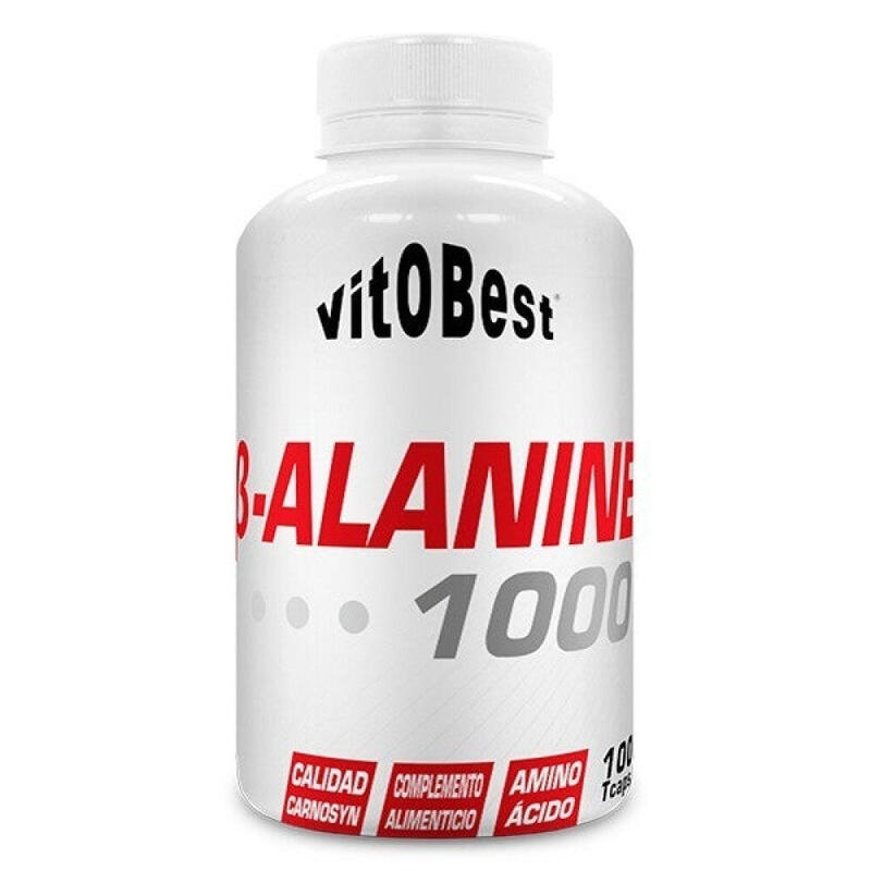 Pre-entreno Beta Alanine 1000 100 Caps  - Vitobest