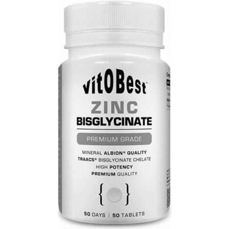 Zinc bisglycinate - 50 comprimidos de VitoBest Exclusivo Online      9,18€  Preço por quantidade 91,80€kg VITOBEST Zinc bisglycinate - 50 comprimidos de VitoBestVendido e expedido por: FitnessZone  