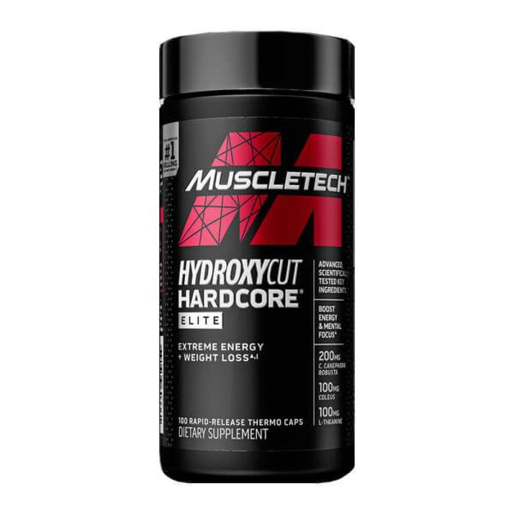 MuscleTech Hydroxycut Hardcore Elite 100 Vege Caps