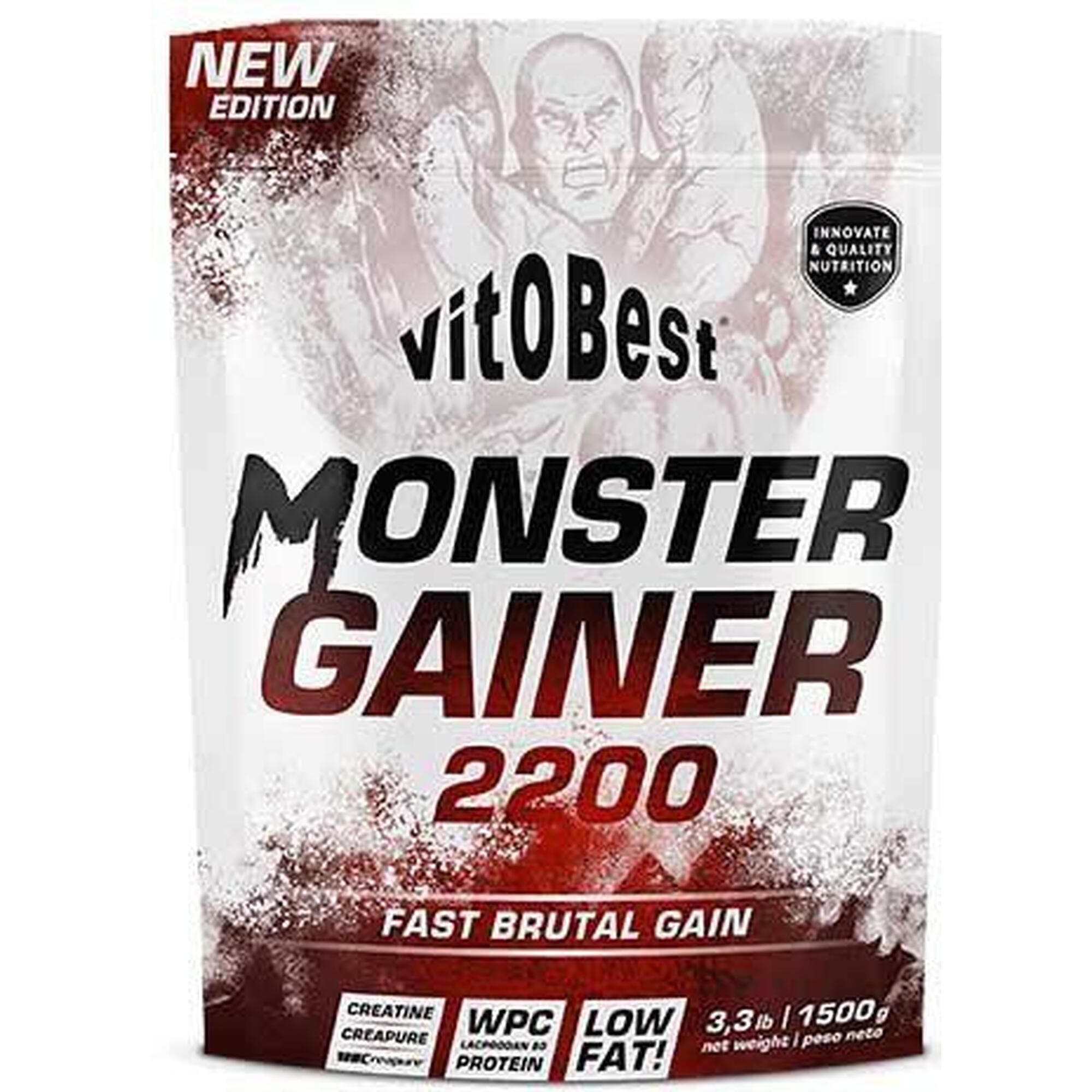VITOBEST Monster Gainer 2200 - 1,5kg Chocolade VitoBest