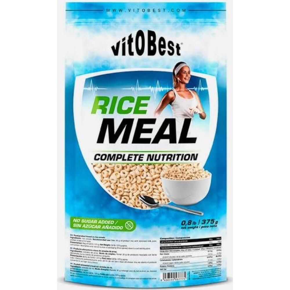VITOBEST Farinha de Arroz Fit Food 375 Gr - Vitobest