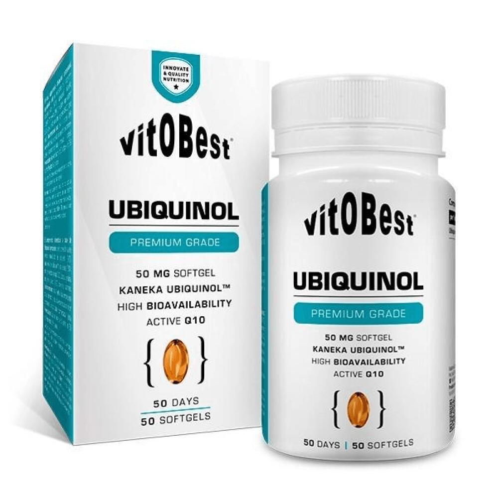 VITOBEST Ubiquinol - 50 cápsulas moles de VitoBest