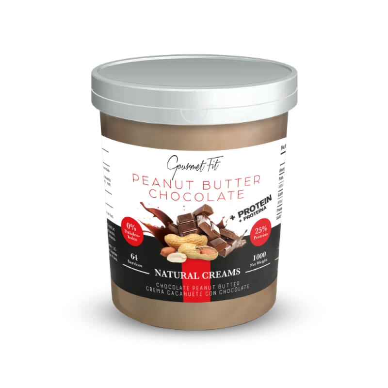 Crema Gourmet Fit Peanut Butter 1 Kg Chocolate - Perfect Nutrition