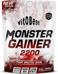 Monster Gainer 2200 - 7 kg Fraise de VitoBest