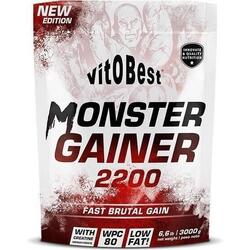 Monster Gainer 2200 - 7 kg Fraise de VitoBest
