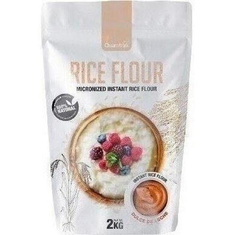 Quamtrax Gourmet Harina de Arroz - Instant Rice Flour 2 kg