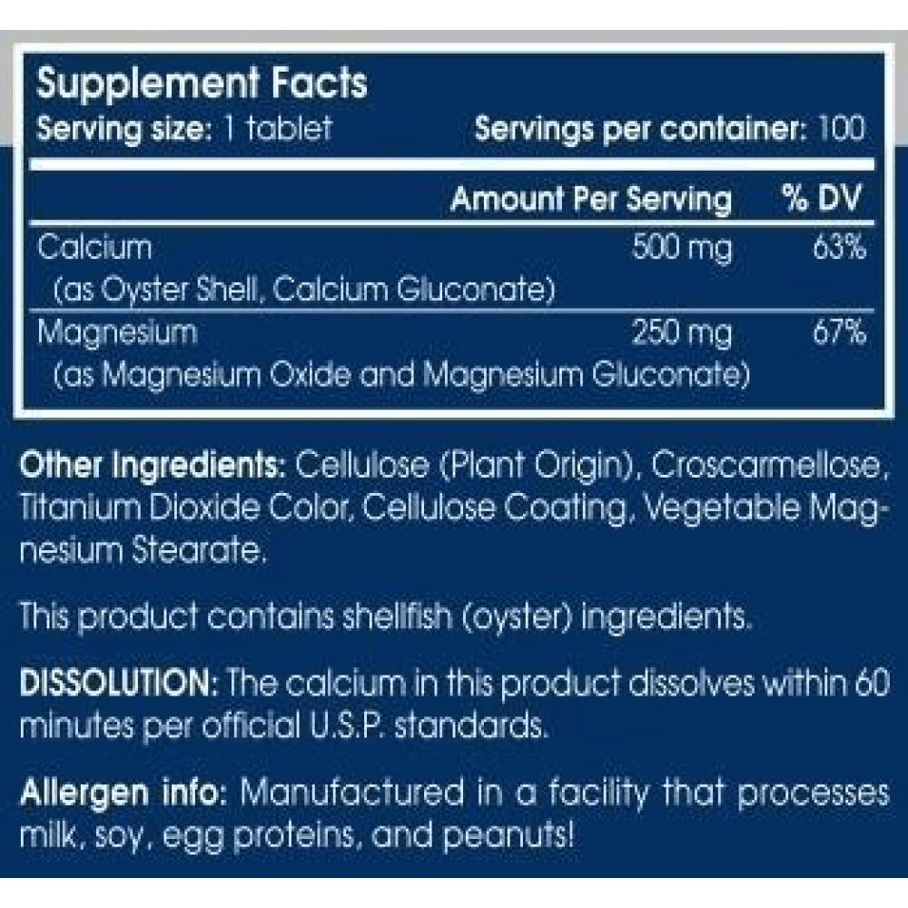 Minerales Calcium-Magnesium 90 Tab  - Scitec Nutrition 2/2