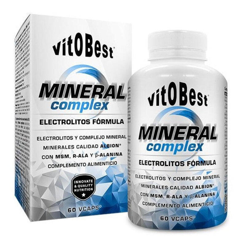 Mineral complex - 60 vcaps de VitoBest Exclusivo Online      14,76€  Preço por quantidade 147,60€kg VITOBEST Mineral complex - 60 vcaps de VitoBestVendido e expedido por: FitnessZone  