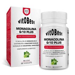 Vitaminas Monacolina Q-10 Plus 50 Caps  - Vitobest