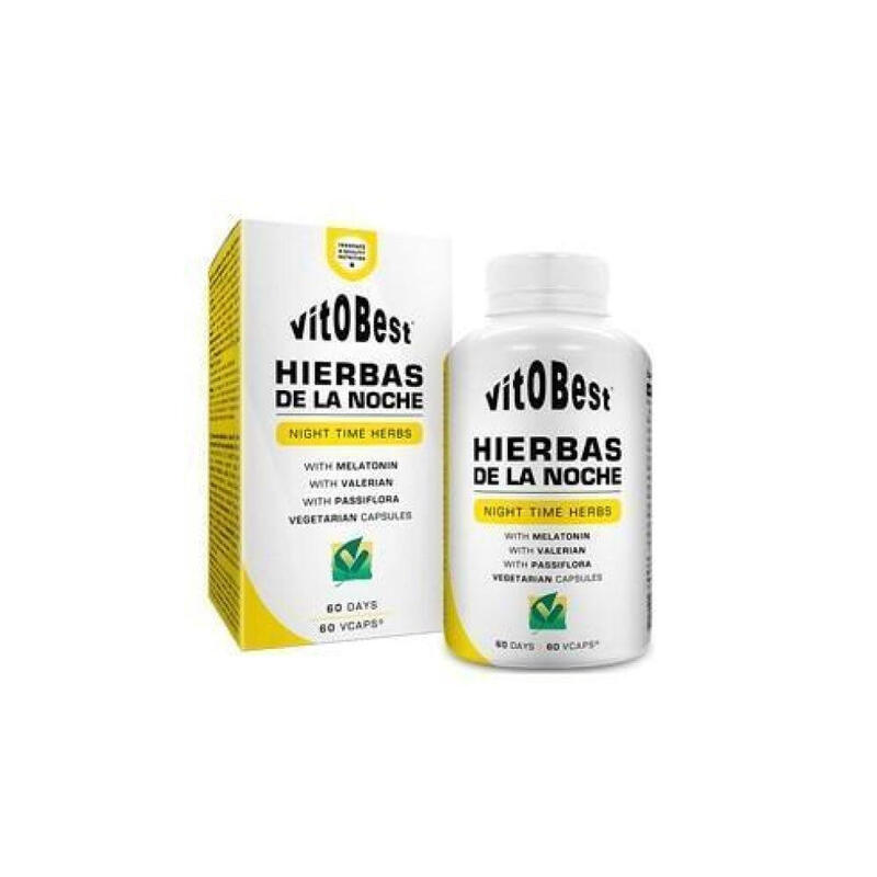 Hierbas de la Noche (Erva da noite) - 60 Cápsulas de VitoBest Exclusivo Online      16,56€  Preço por quantidade 276,00€kg VITOBEST Hierbas de la Noche (Erva da noite) - 60 Cápsulas de VitoBestVendido e expedido por: FitnessZone  