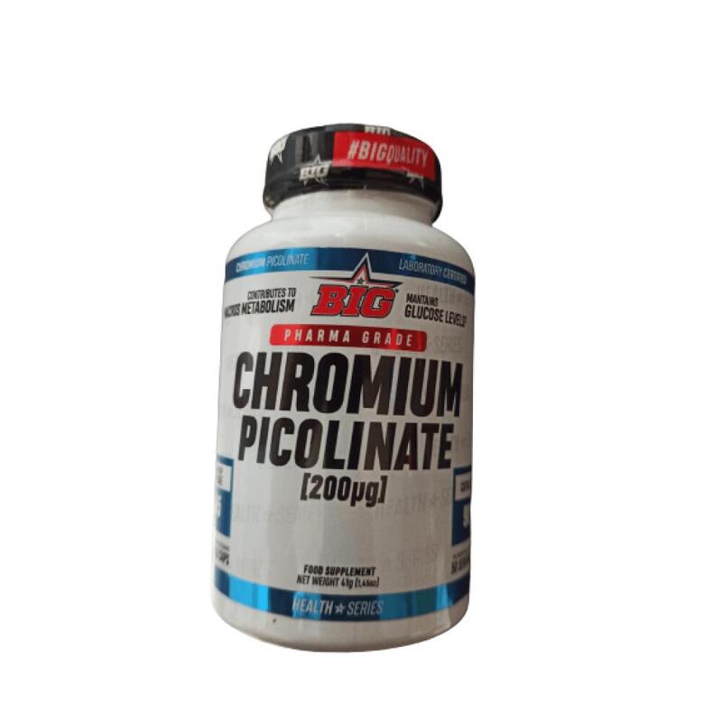 Chromium picolinate - 90 cápsulas de BIG Exclusivo Online      8,99€  Preço por quantidade 59,94€kg BIG Chromium picolinate - 90 cápsulas de BIGVendido e expedido por: FitnessZone    