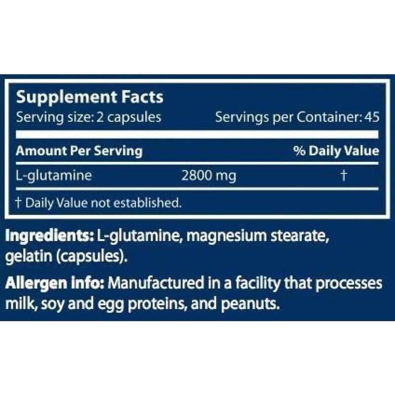Glutamina Mega Glutamine 120 Caps  - Scitec Nutrition