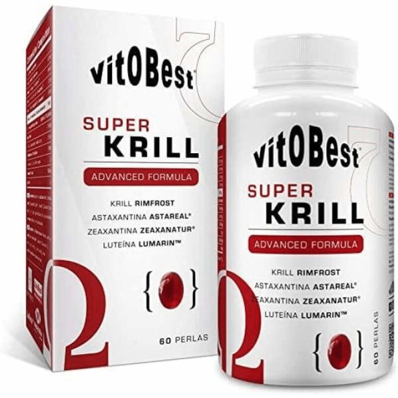 Pre-entreno Super Krill 60 Perlas  - Vitobest