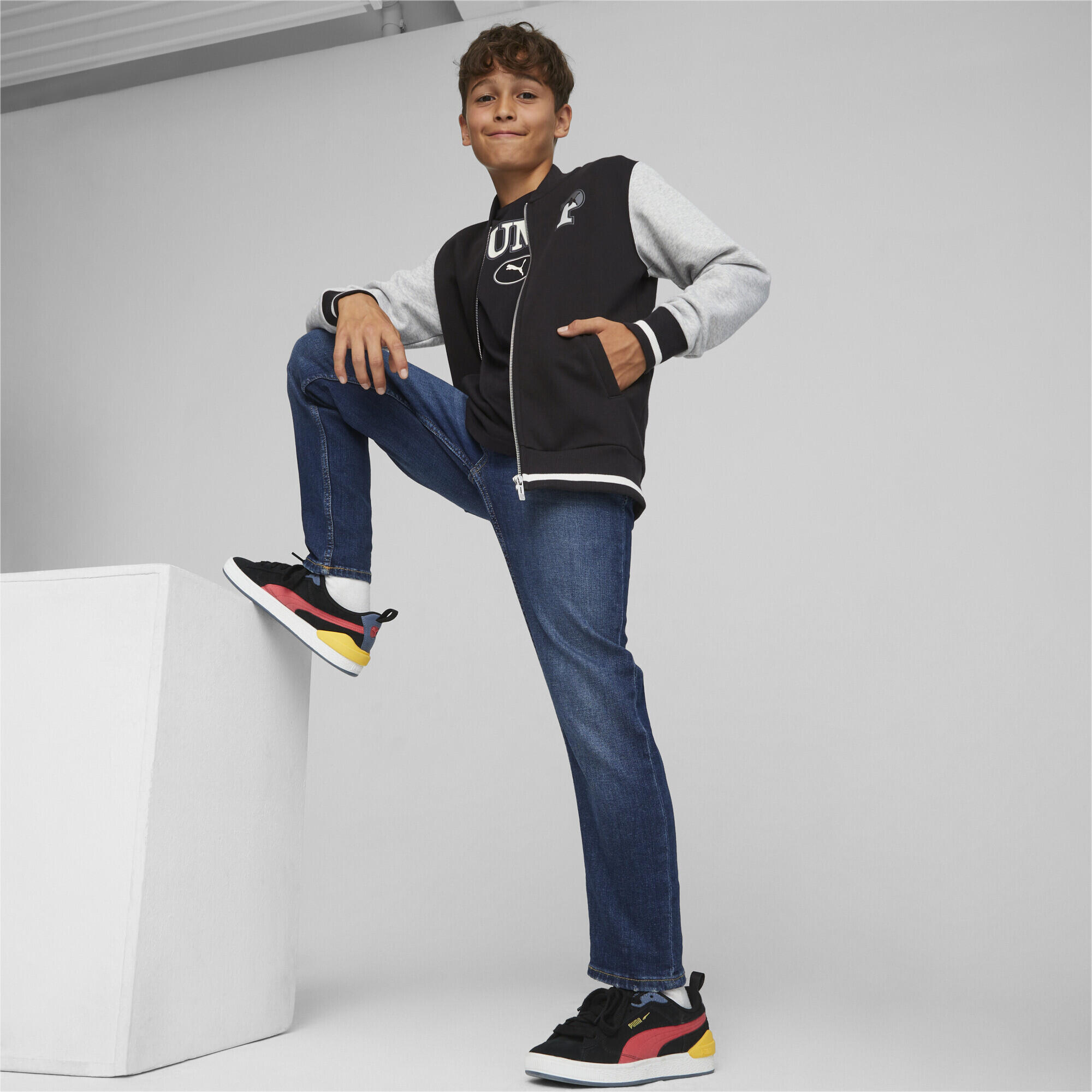Giacca bomber PUMA SQUAD da bambino PUMA Black 4/5