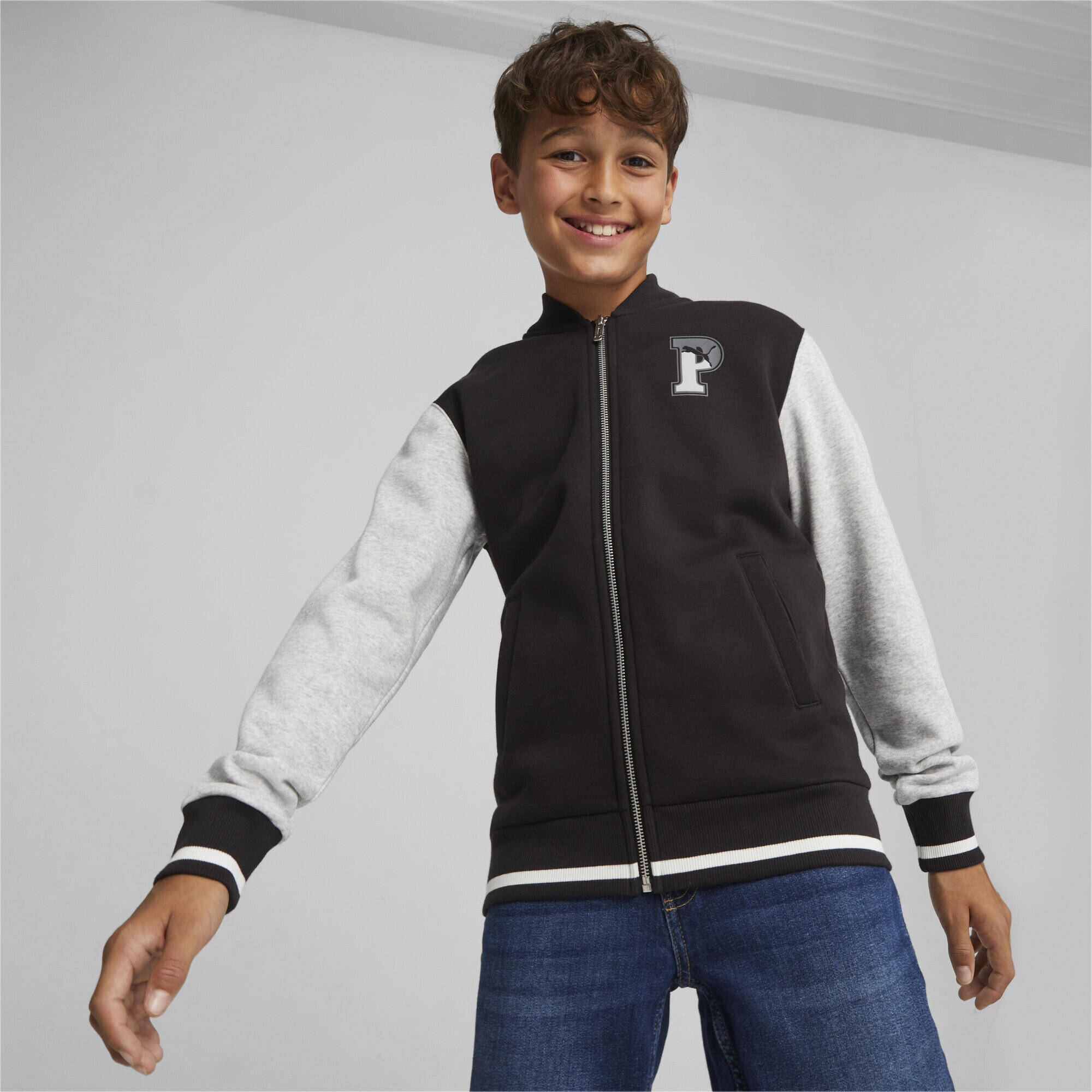 Giacca bomber PUMA SQUAD da bambino PUMA Black 2/5