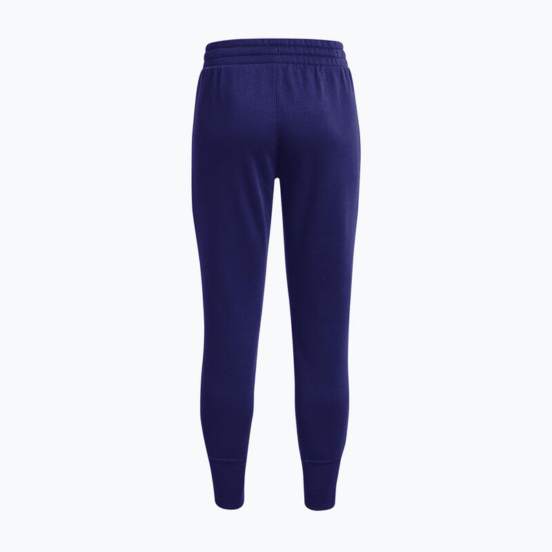 Pantalones de fitness para mujeres bajo armadura rival fllece joggers