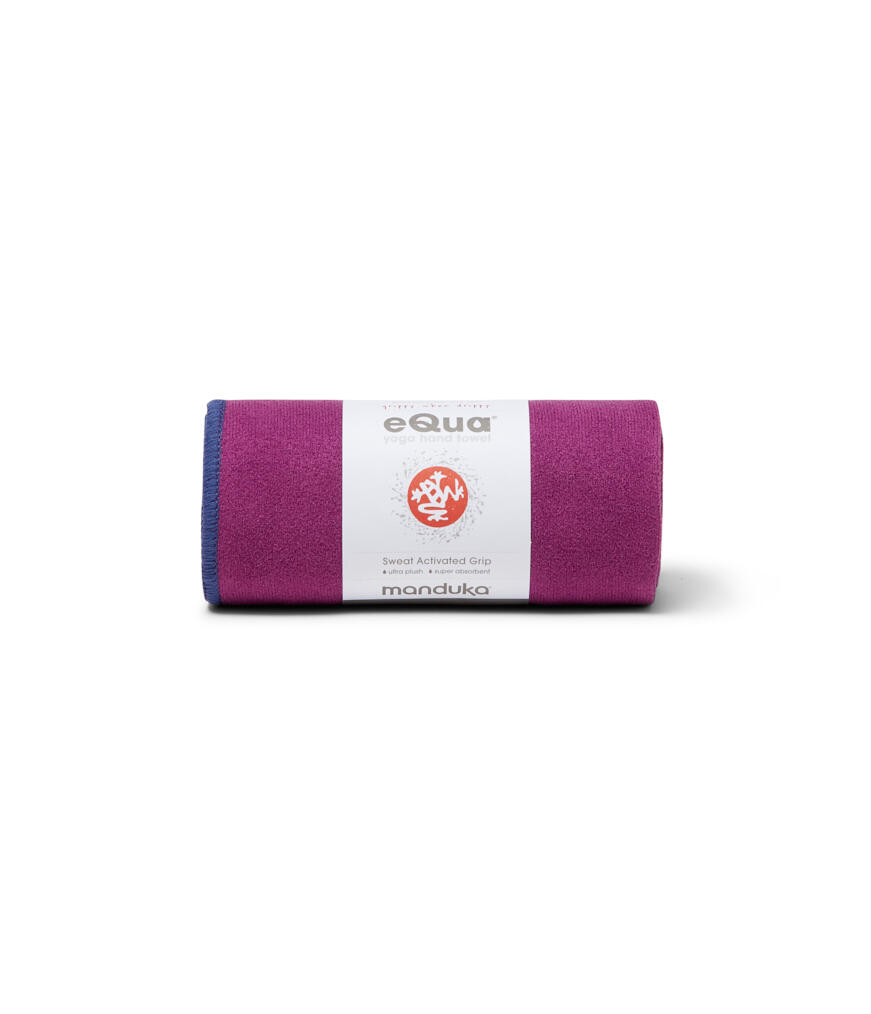 Yoga Mat Hand Towel eQua - Purple Lotus