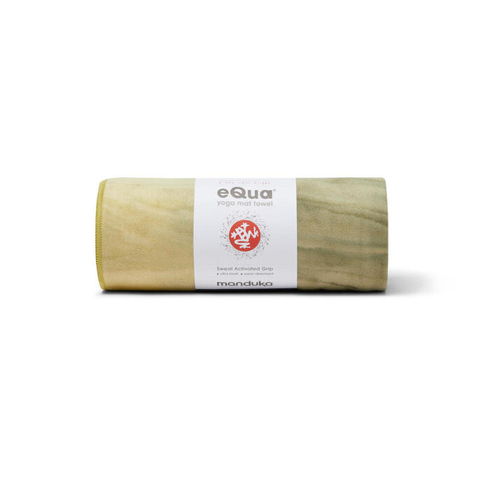 Absorbent, non-slip and quick drying, the eQua Yoga Towel spreads
