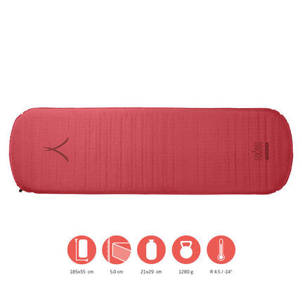 Isomatte Hattan Camping Thermomatte Luftbett Schlaf Matte Bett Selbstaufblasend