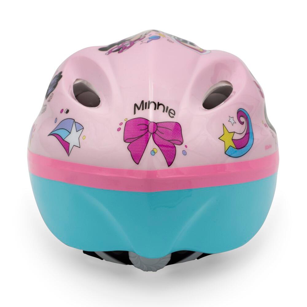 Mädchen-Fahrradhelm Minnie, rosa, Größe M 6/7