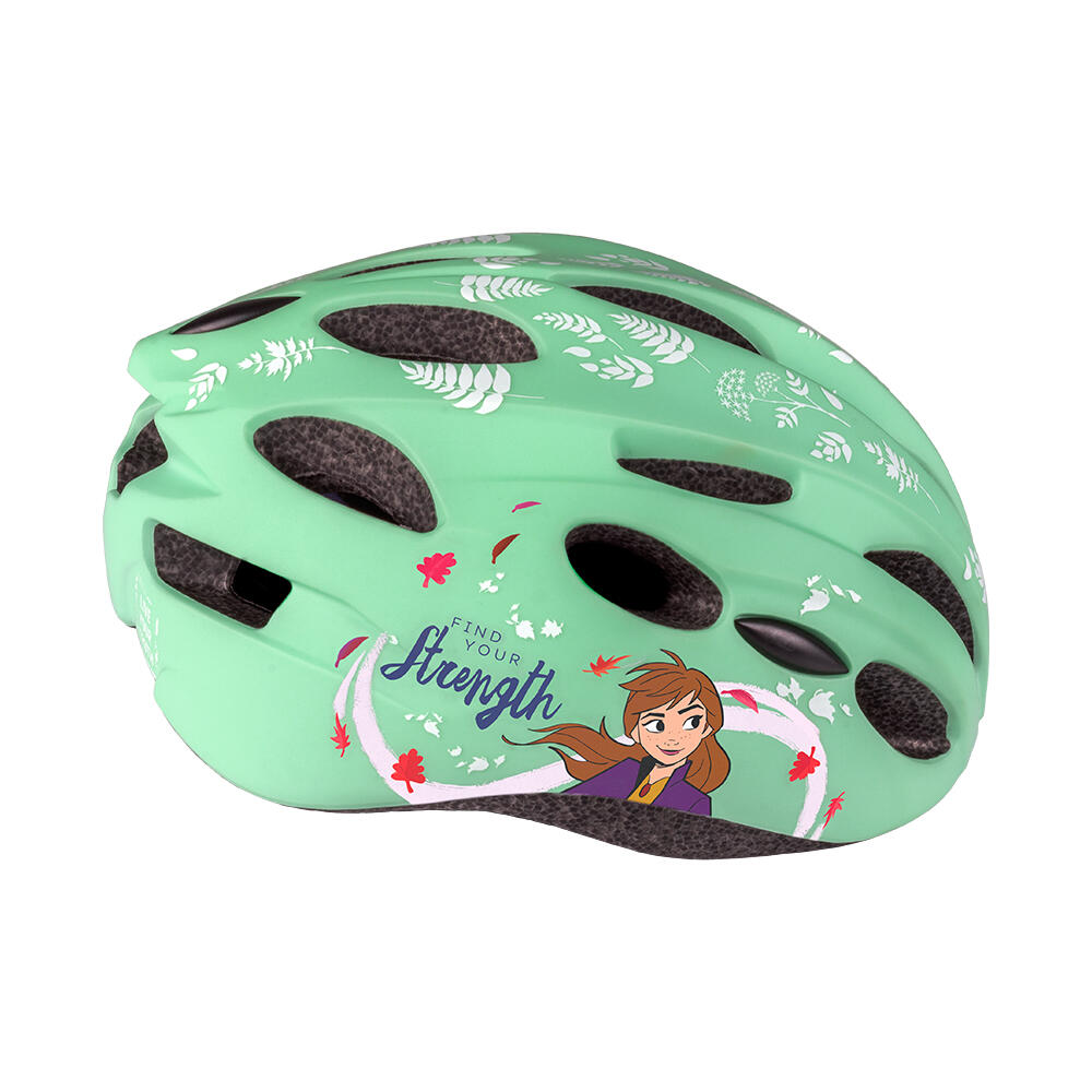Mädchen-Fahrradhelm In-Mold Frozen, mint, Größe M 2/5
