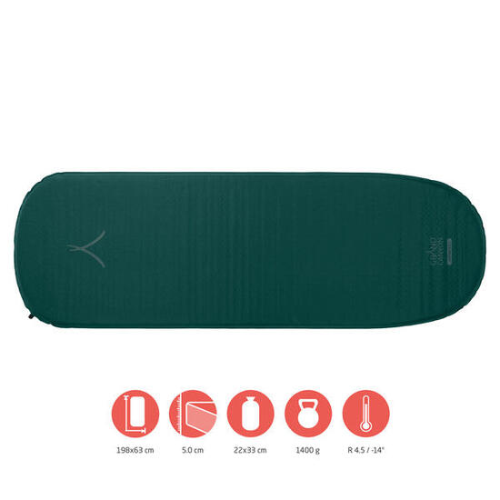 Isomatte Hattan Camping Thermomatte Luftbett Schlaf Matte Bett Selbstaufblasend