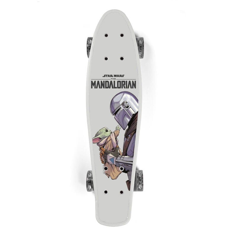 Skateboard Mini Cruiser 22 Polegadas Mandalorian & Grogu